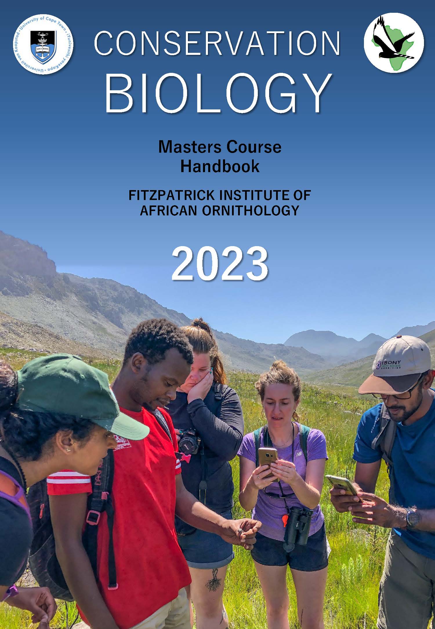 Conservation Biology Masters Course Handbook