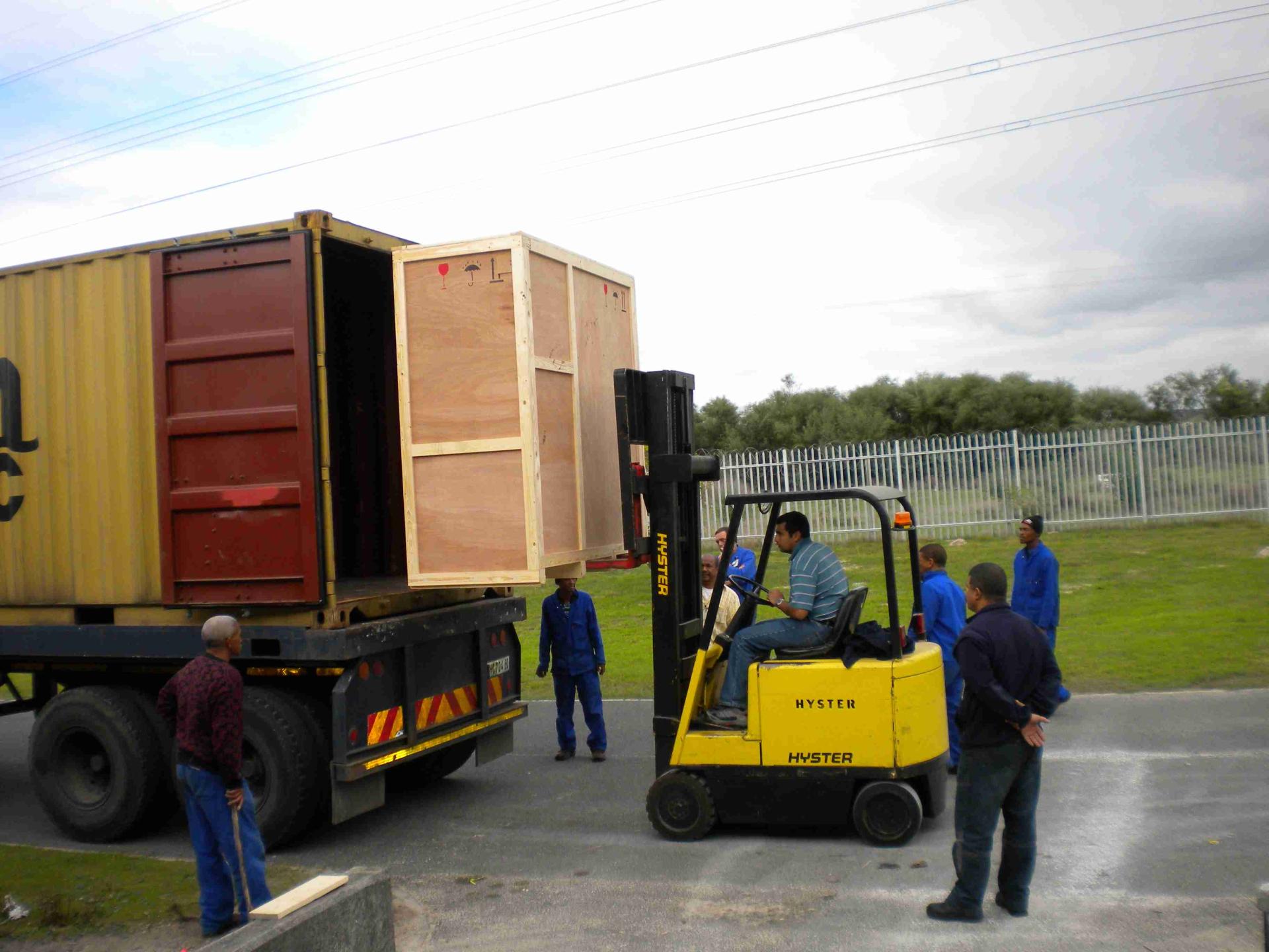 HR++ arriving at iThemba LABS HR++ arriving at iThemba LABS