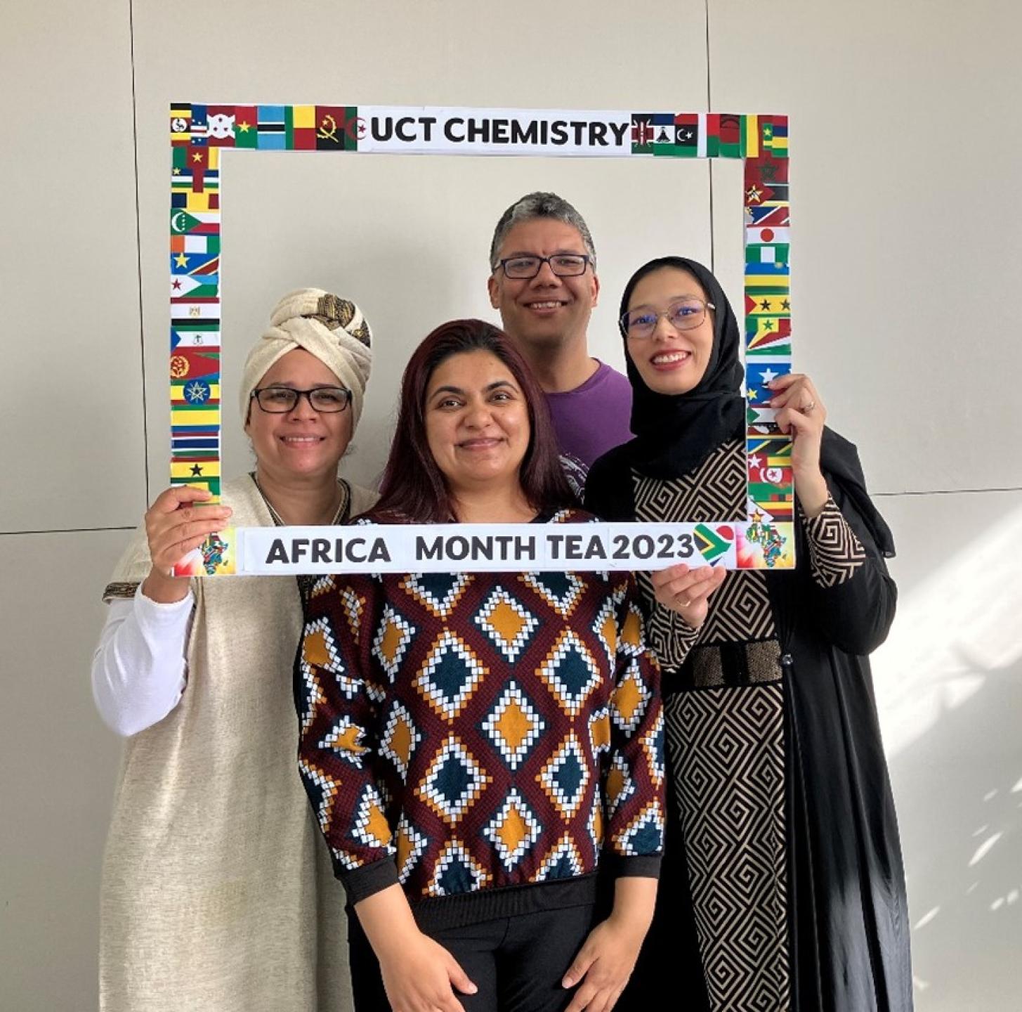A few members of the Transformation and Marketing Committee: Dr Clive Oliver (T&M Chair), Dr Dalielah Jappie, Dr Roxanne Mohunlal & Laa-iqa Rylands