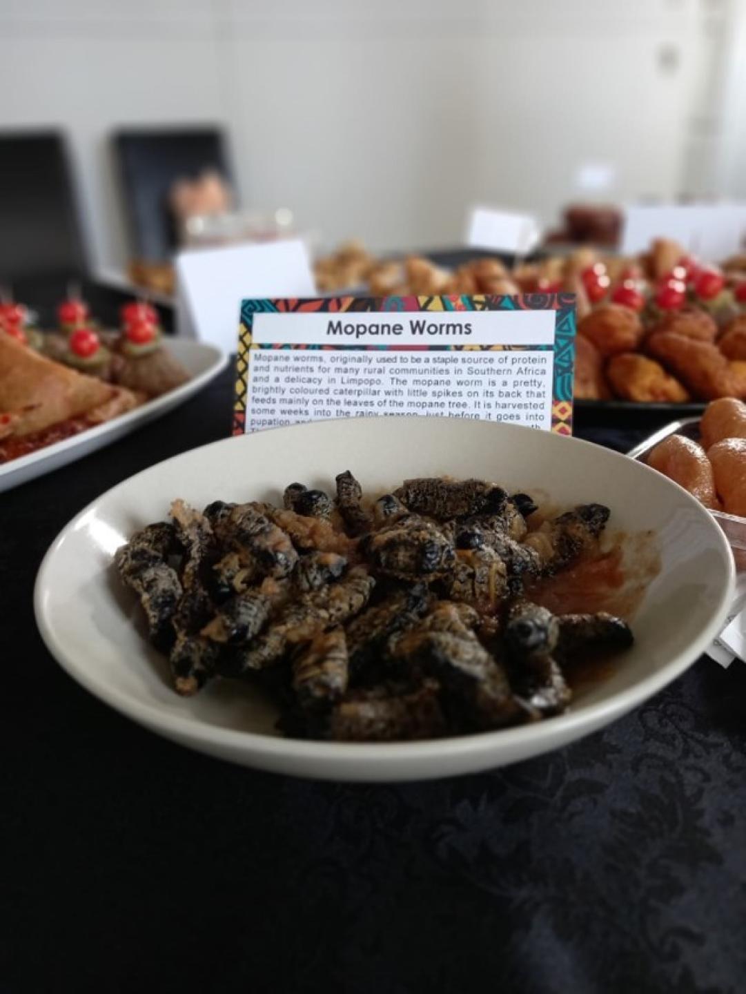 Mopane worms from Limpopo