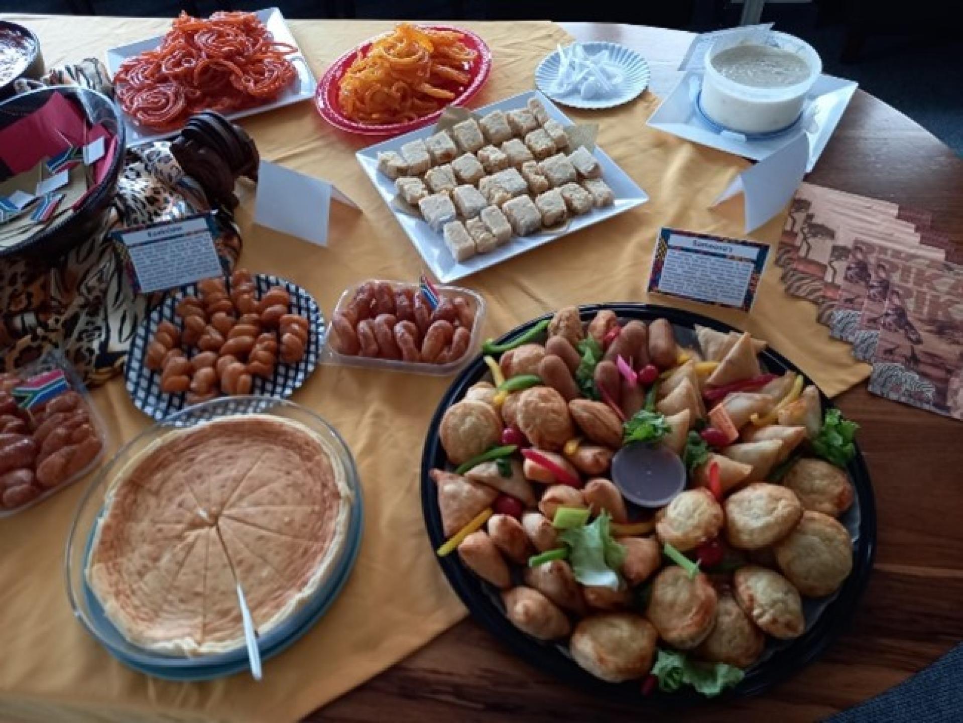 Boerewors, Koeksisters, Sago pudding