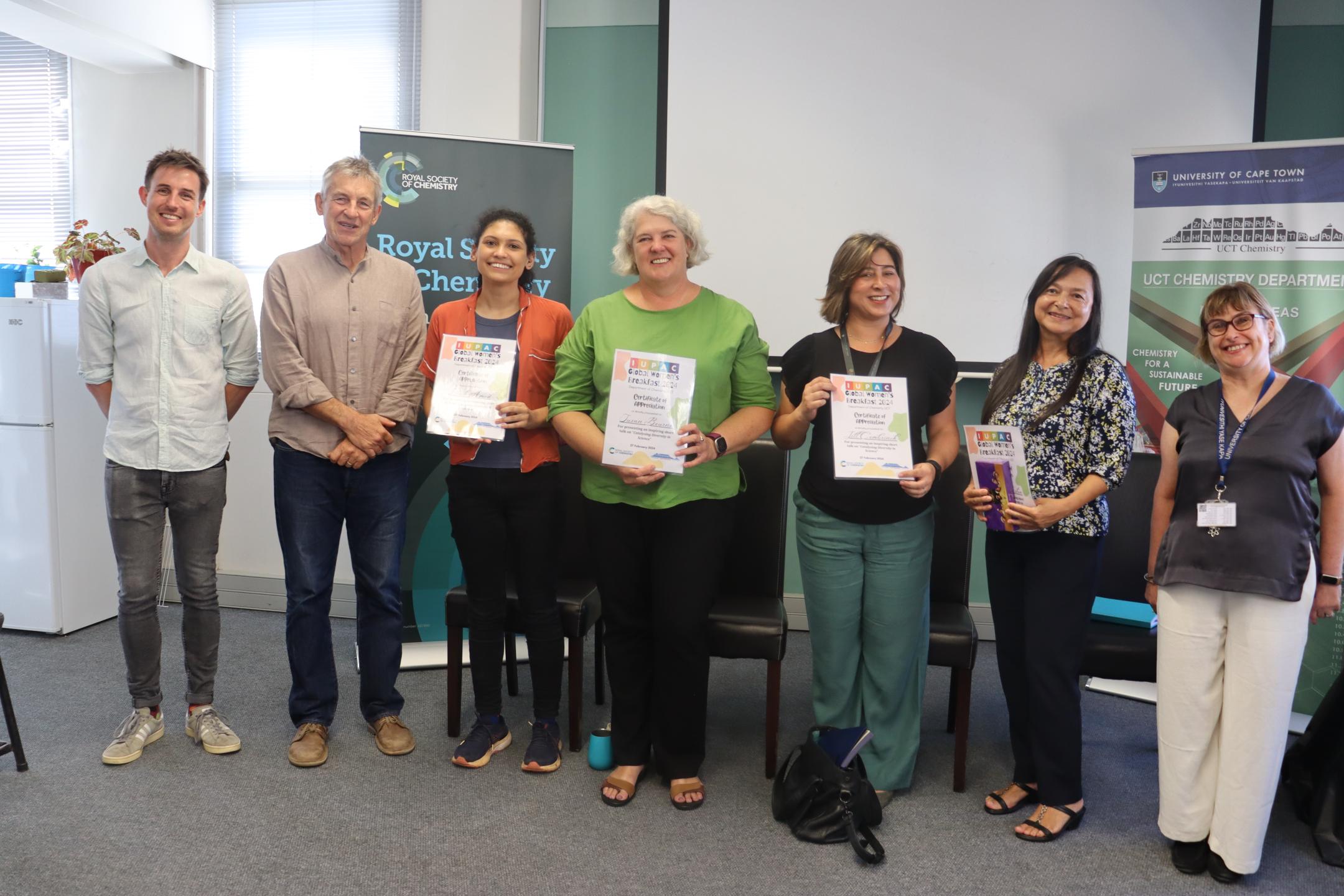 IUPAC Global Women’s Breakfast 2024 - Panel of speakers - RSC members