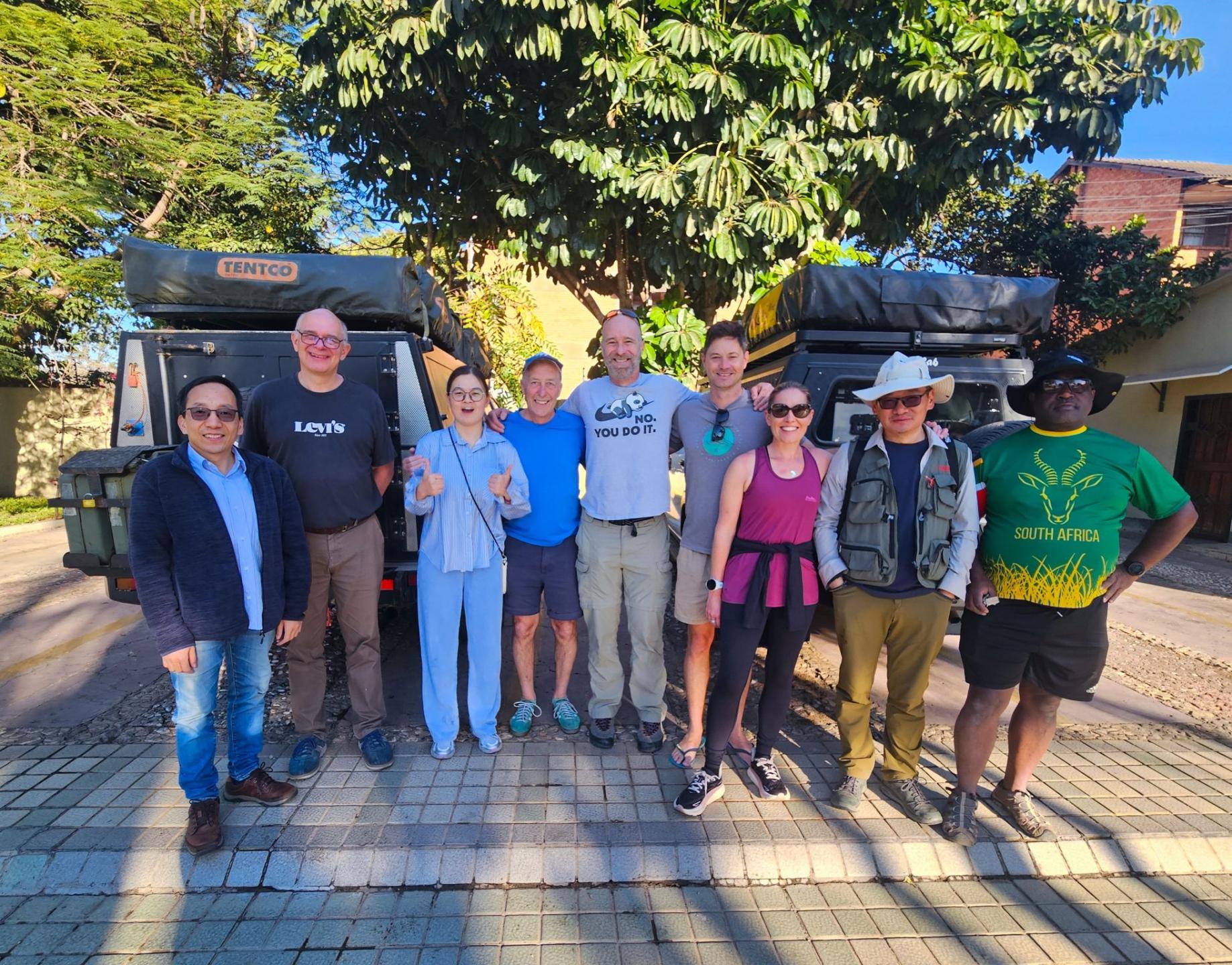 Zambia expedition team members