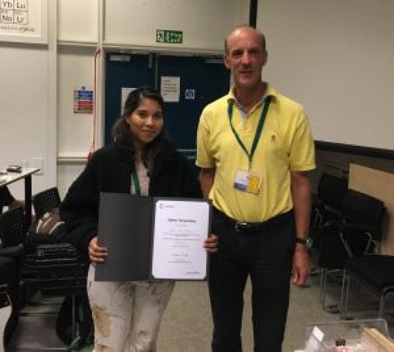 “9th International Symposium on Bioorganometallic Chemistry – 2019 Best Poster Award: Fatima-Zahra Abrahams