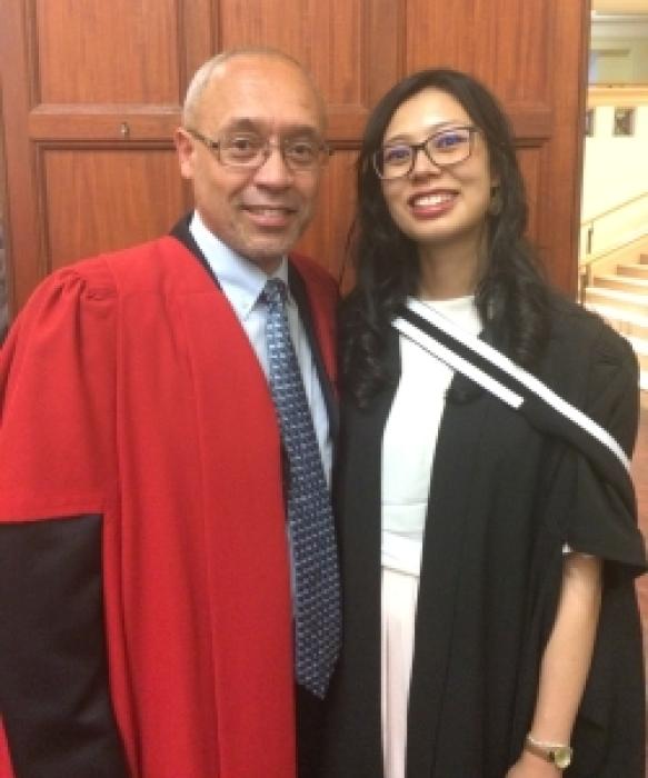 Greg Smith and Laa-iqa Rylands - Grad Dec 2018 Greg Smith and Laa-iqa Rylands - Grad Dec 2018
