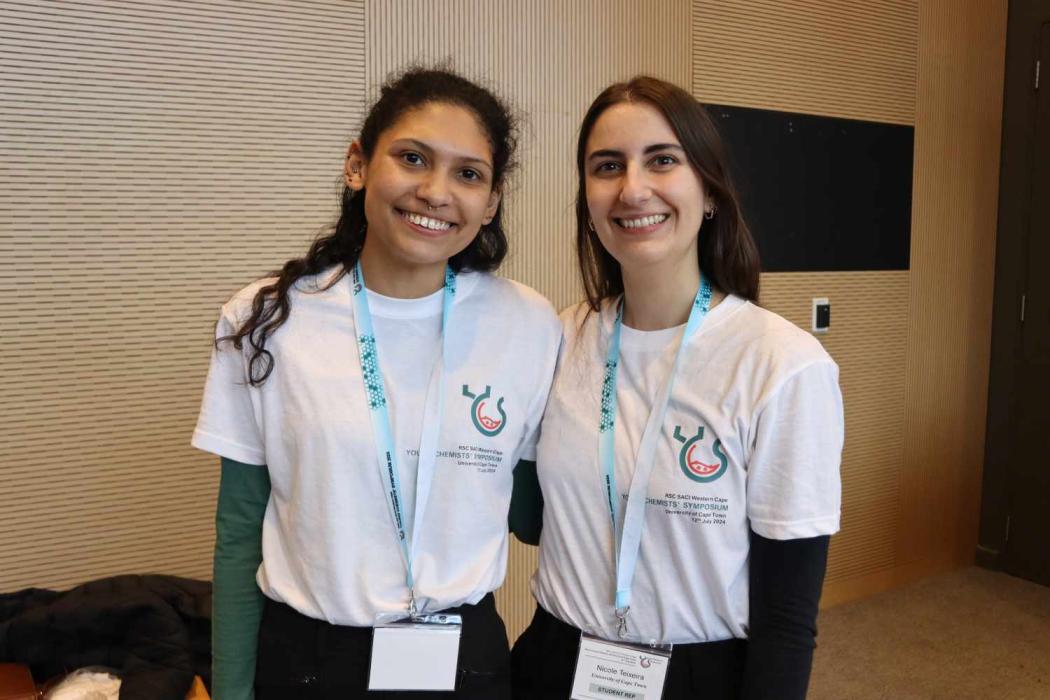 Leah Amod and Nicole Teixeira – UCT PhD students and UCT representatives on the Organising Committee 