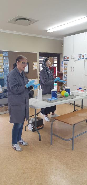 Preschoolers Enjoy Hands-On Chemistry Fun at UCT Educare