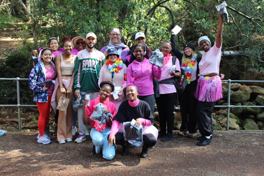All winners of the lucky draw held as part of the Department of Chemistry Women’s Month Fun Walk.