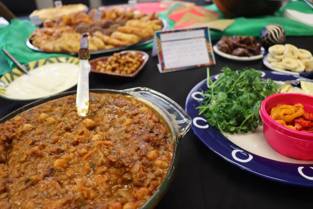 Harira - a lentil and chickpea stew originating in various parts of eastern and northern Africa