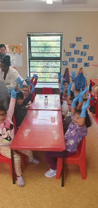 Preschoolers Enjoy Hands-On Chemistry Fun at UCT Educare