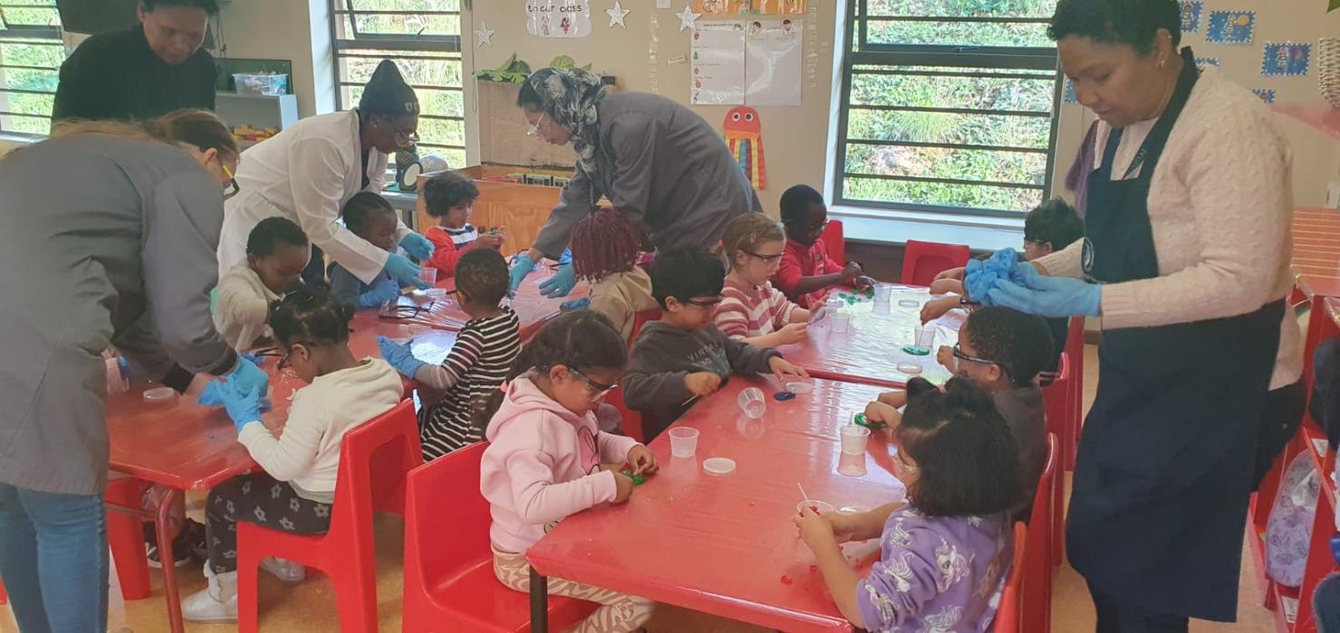 Preschoolers Enjoy Hands-On Chemistry Fun at UCT Educare