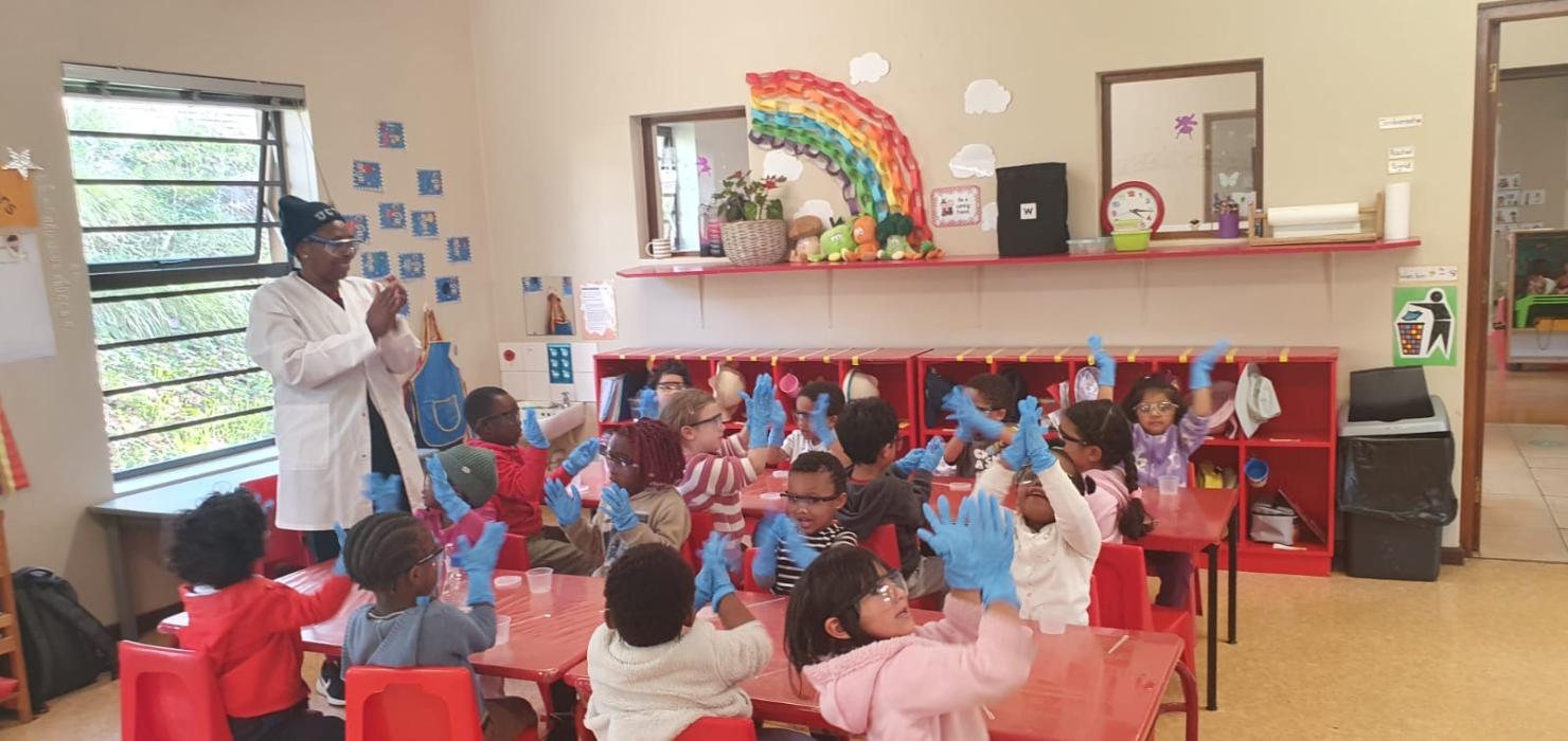 Preschoolers Enjoy Hands-On Chemistry Fun at UCT Educare