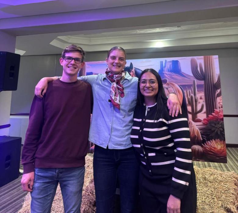 Philip Benyon, Drs Johanna von Holdt and Bavisha Koovarjee