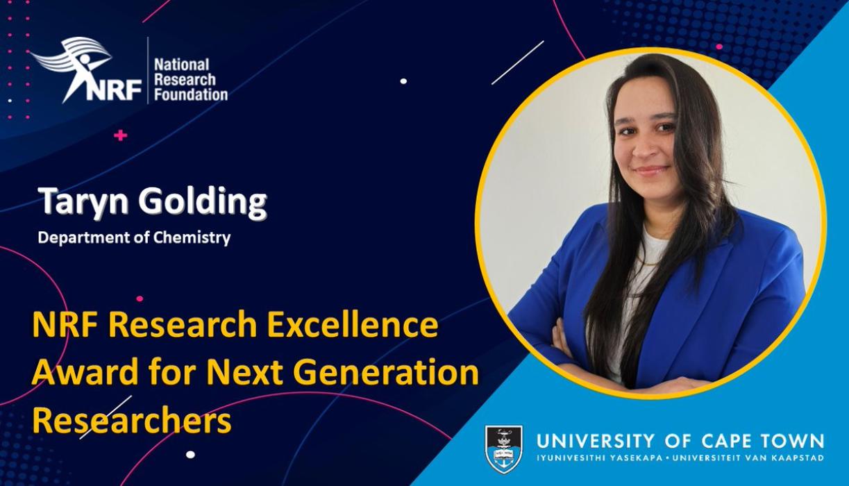Taryn Golding - NRF award 2023