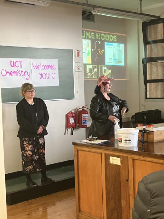 Crestway High School Students Experience Chemistry First-Hand