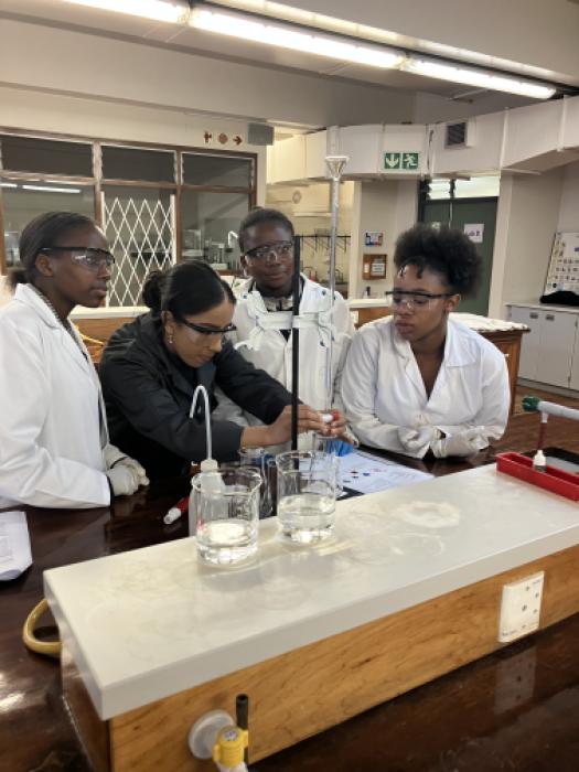 Crestway High School Students Experience Chemistry First-Hand