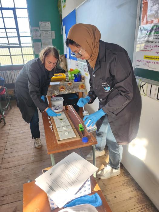 Dietrich Moravian Primary School visit by UCT Chemists