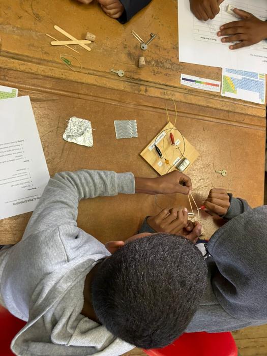Dietrich Moravian Primary School visit by UCT Chemists