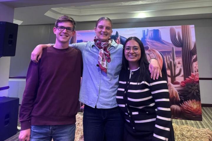 Philip Benyon, Drs Johanna von Holdt and Bavisha Koovarjee