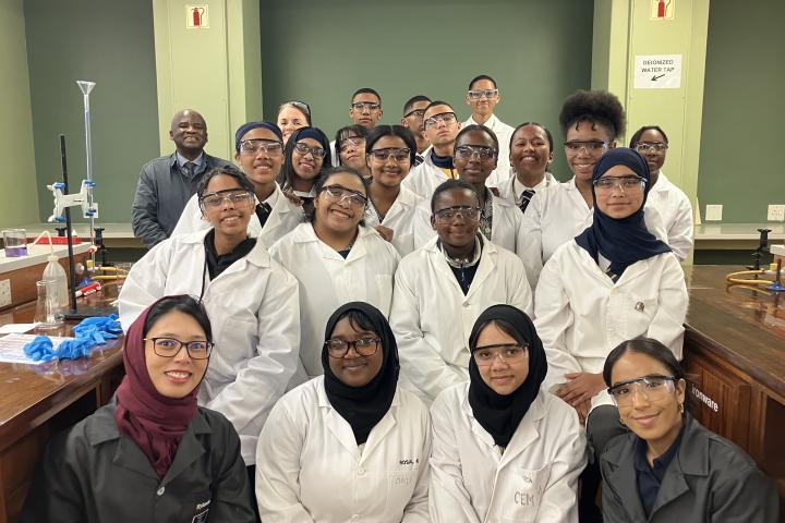 Crestway High School Students Experience Chemistry First-Hand