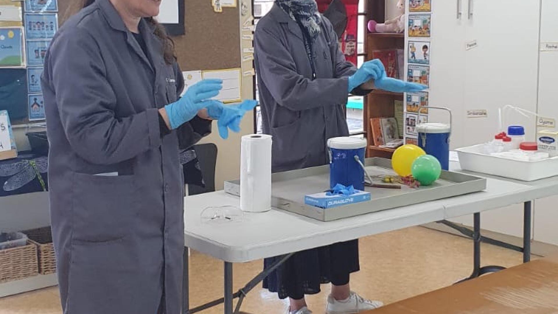 Preschoolers Enjoy Hands-On Chemistry Fun at UCT Educare