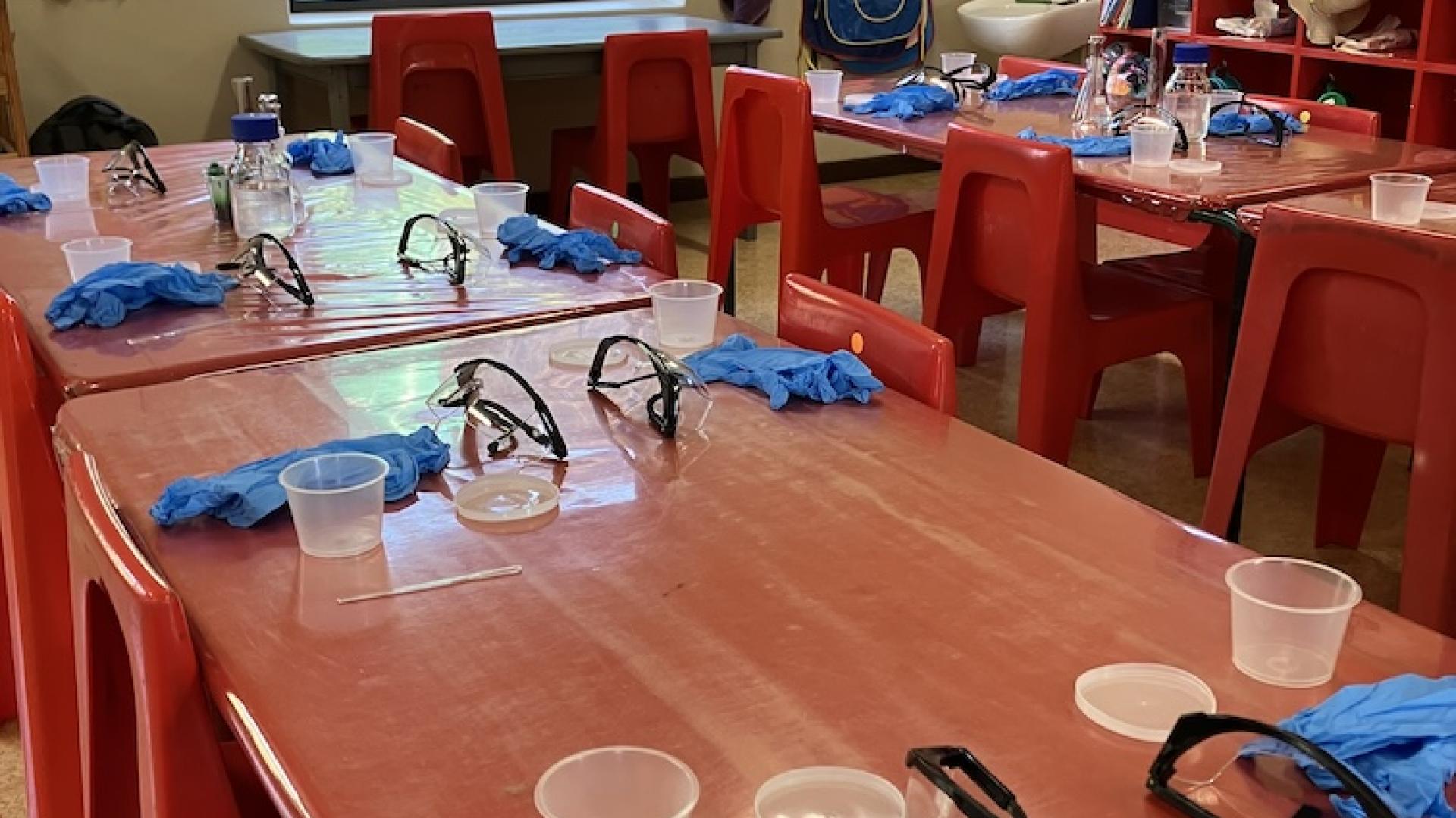 Preschoolers Enjoy Hands-On Chemistry Fun at UCT Educare