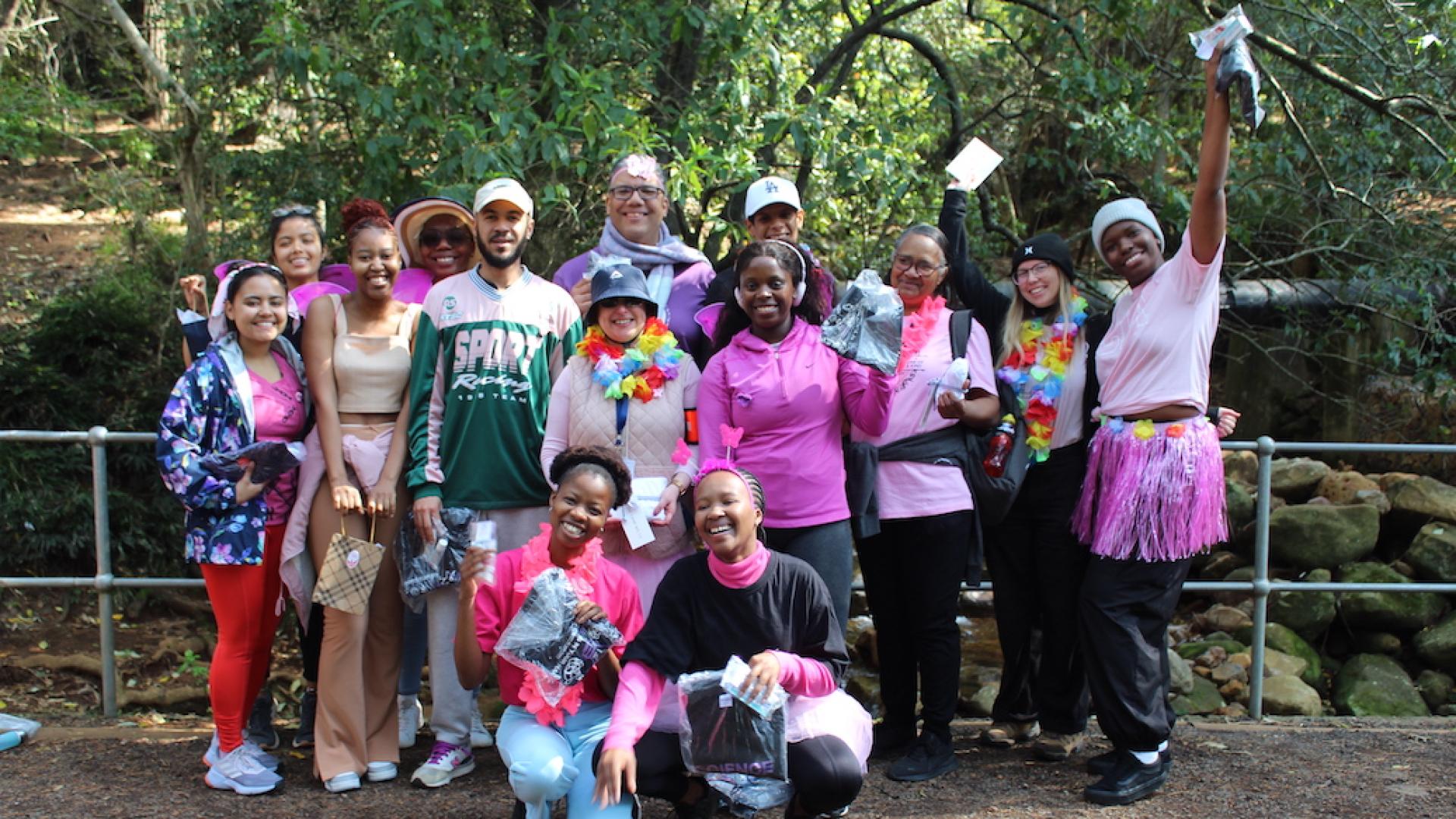 All winners of the lucky draw held as part of the Department of Chemistry Women’s Month Fun Walk.