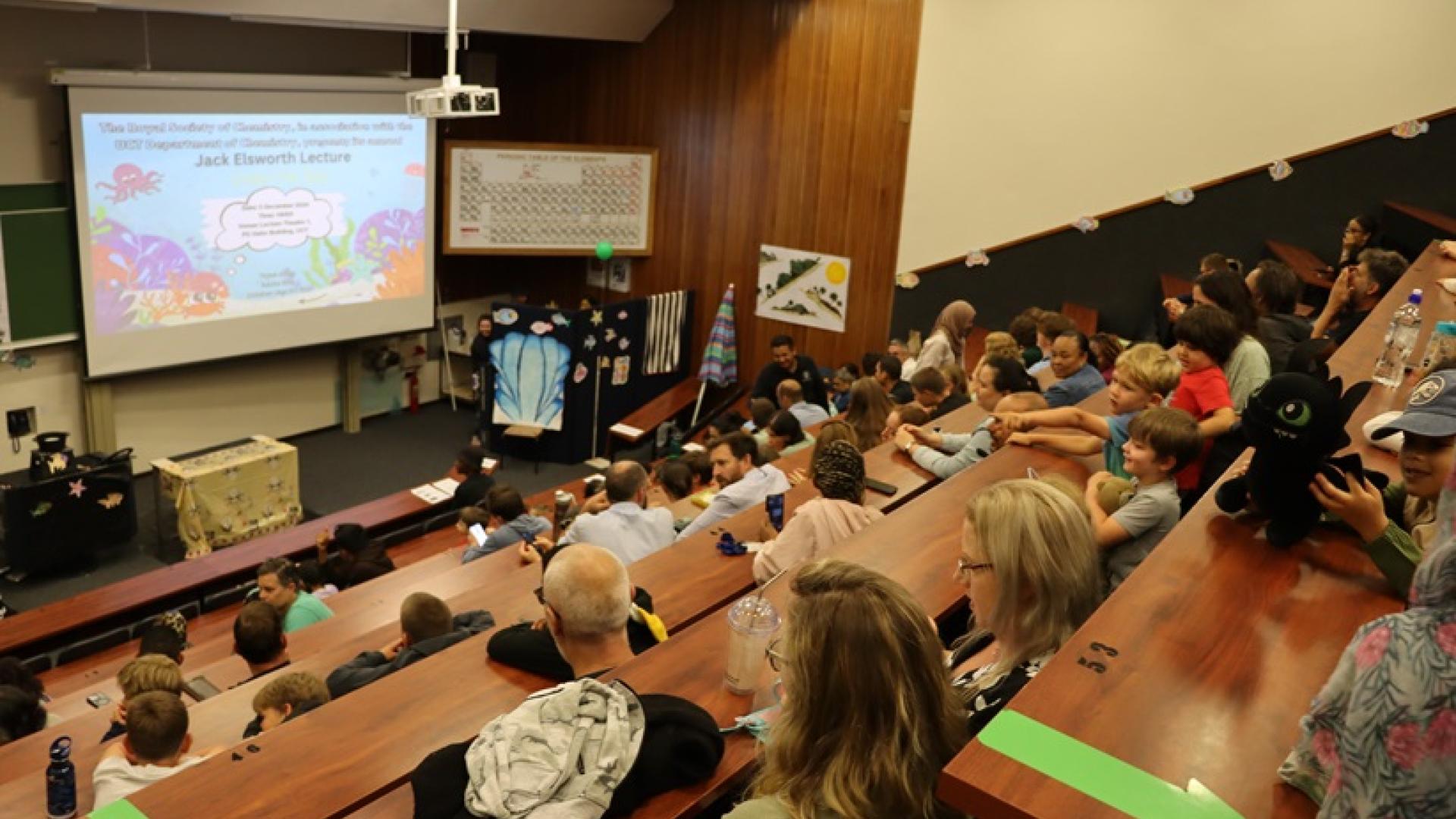 Scene from the Jack Elsworth Lecture