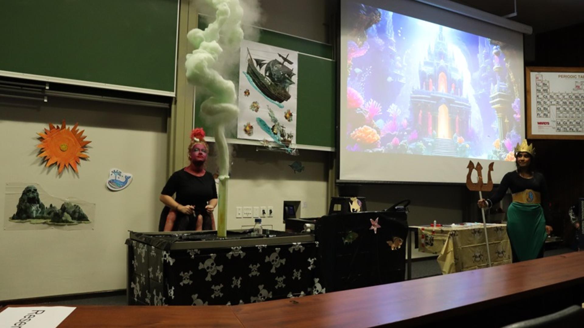 Scene from the Jack Elsworth Lecture
