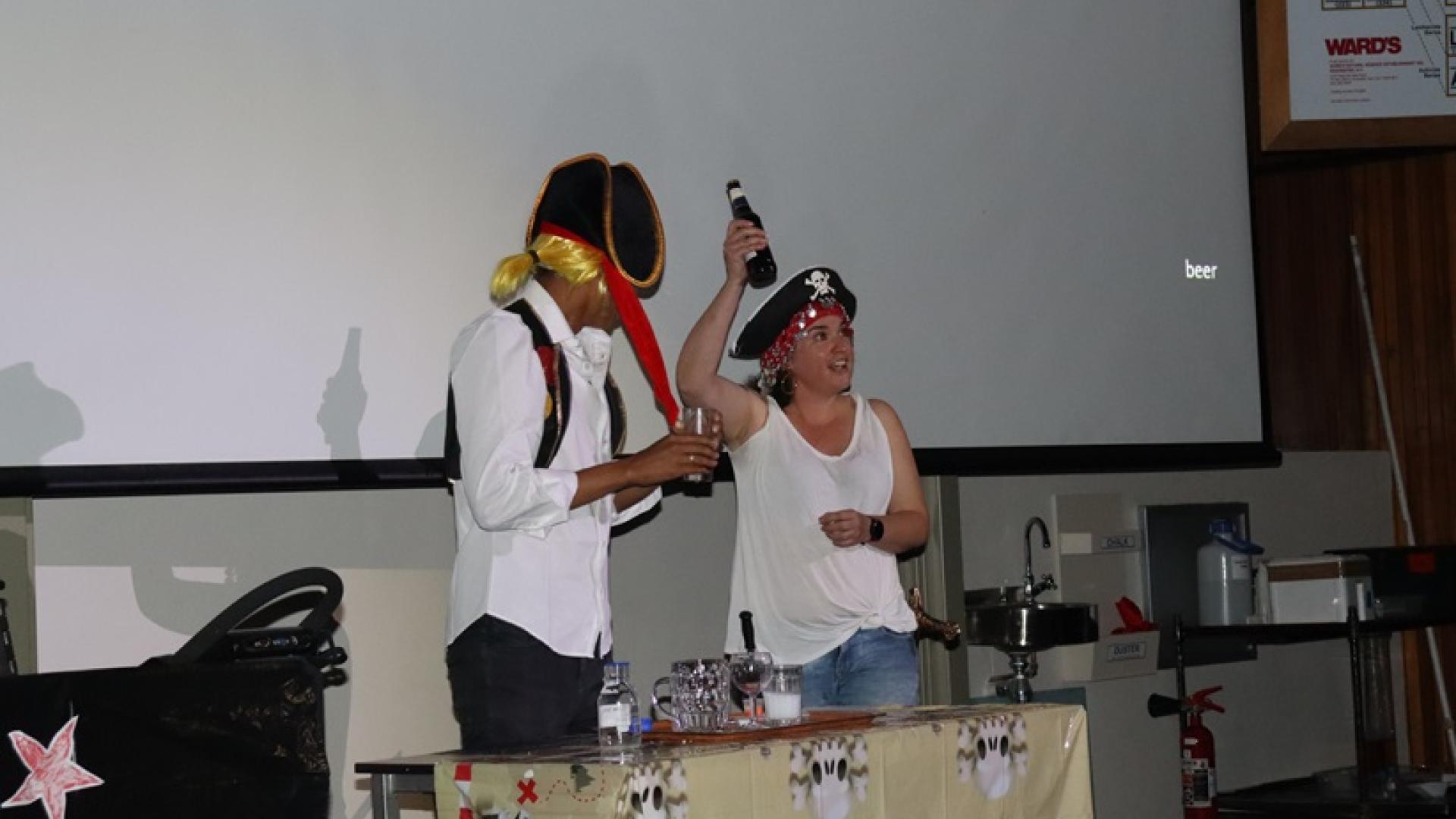 Scene from the Jack Elsworth Lecture