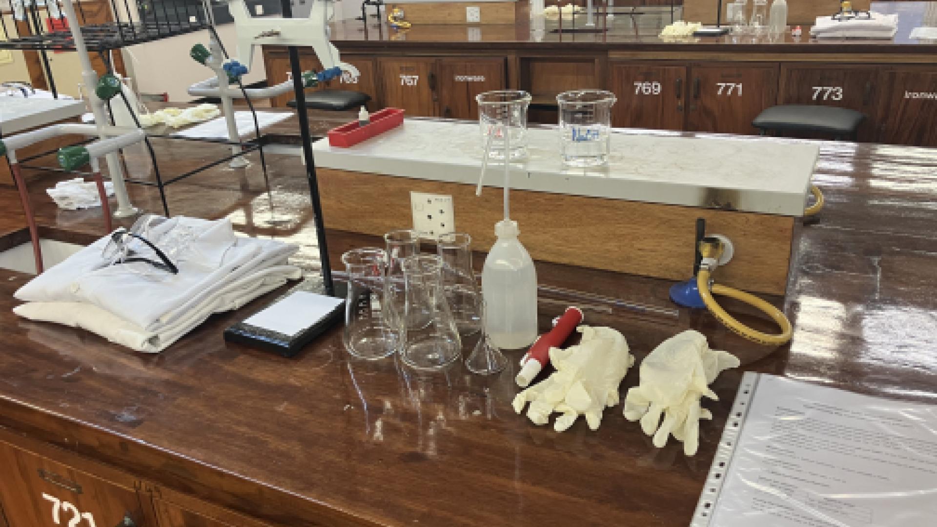 Crestway High School Students Experience Chemistry First-Hand