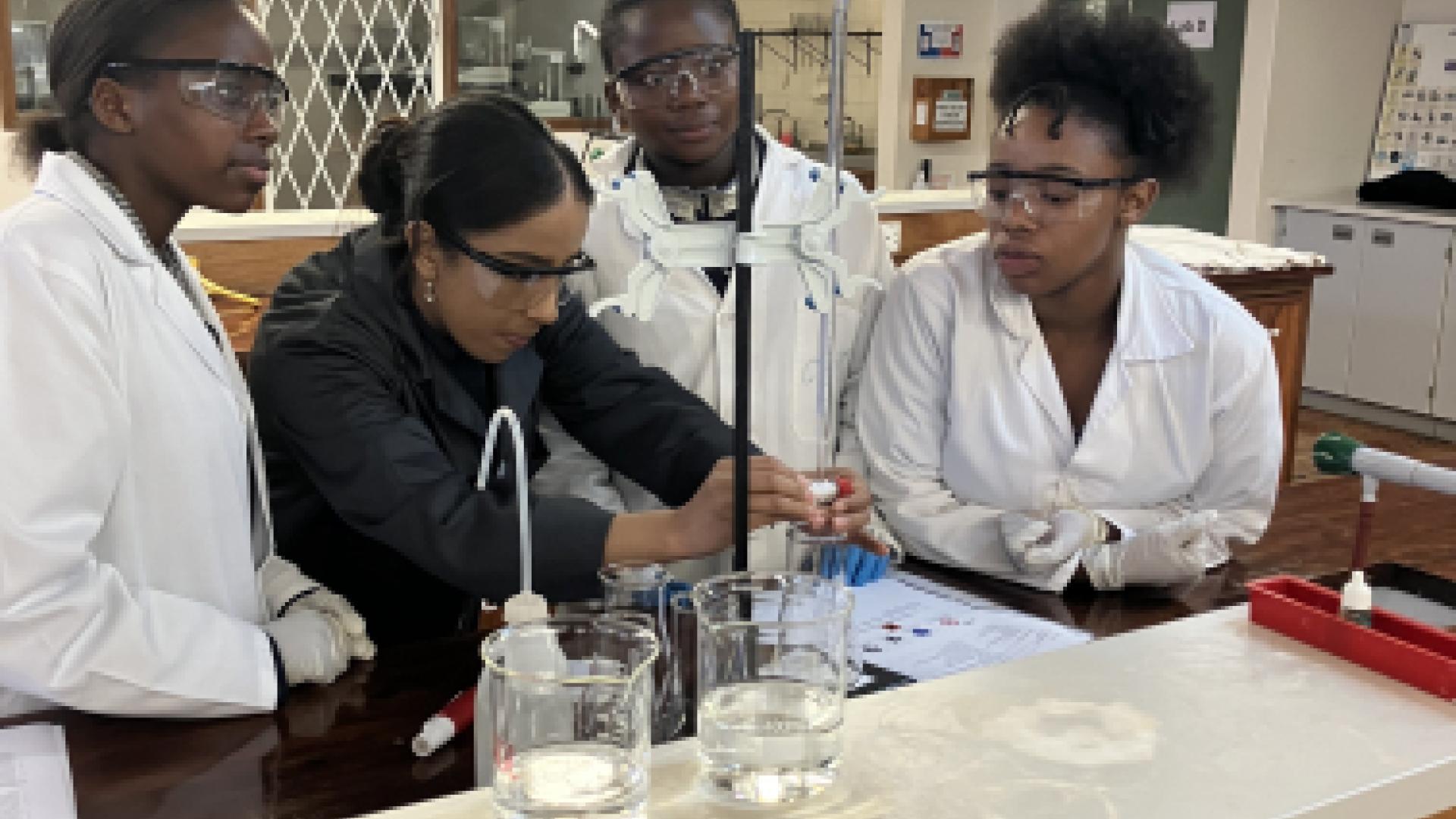 Crestway High School Students Experience Chemistry First-Hand