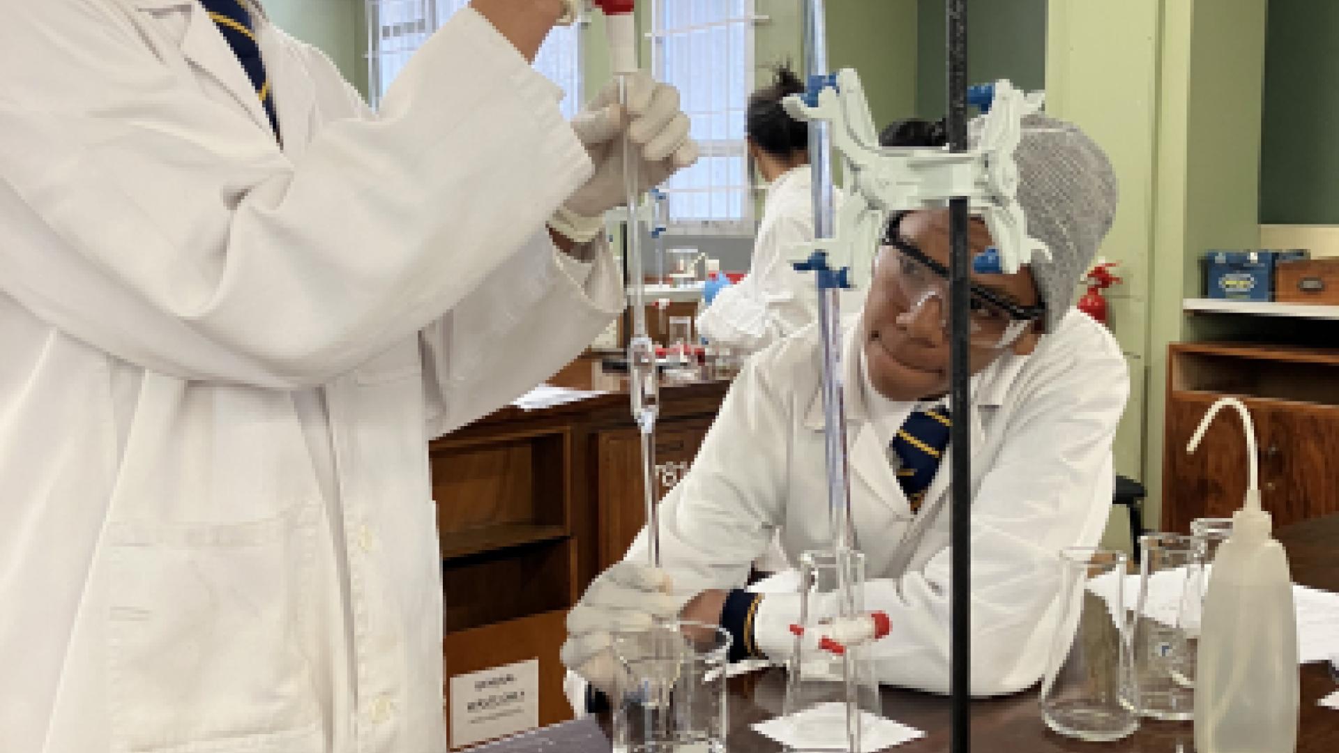 Crestway High School Students Experience Chemistry First-Hand