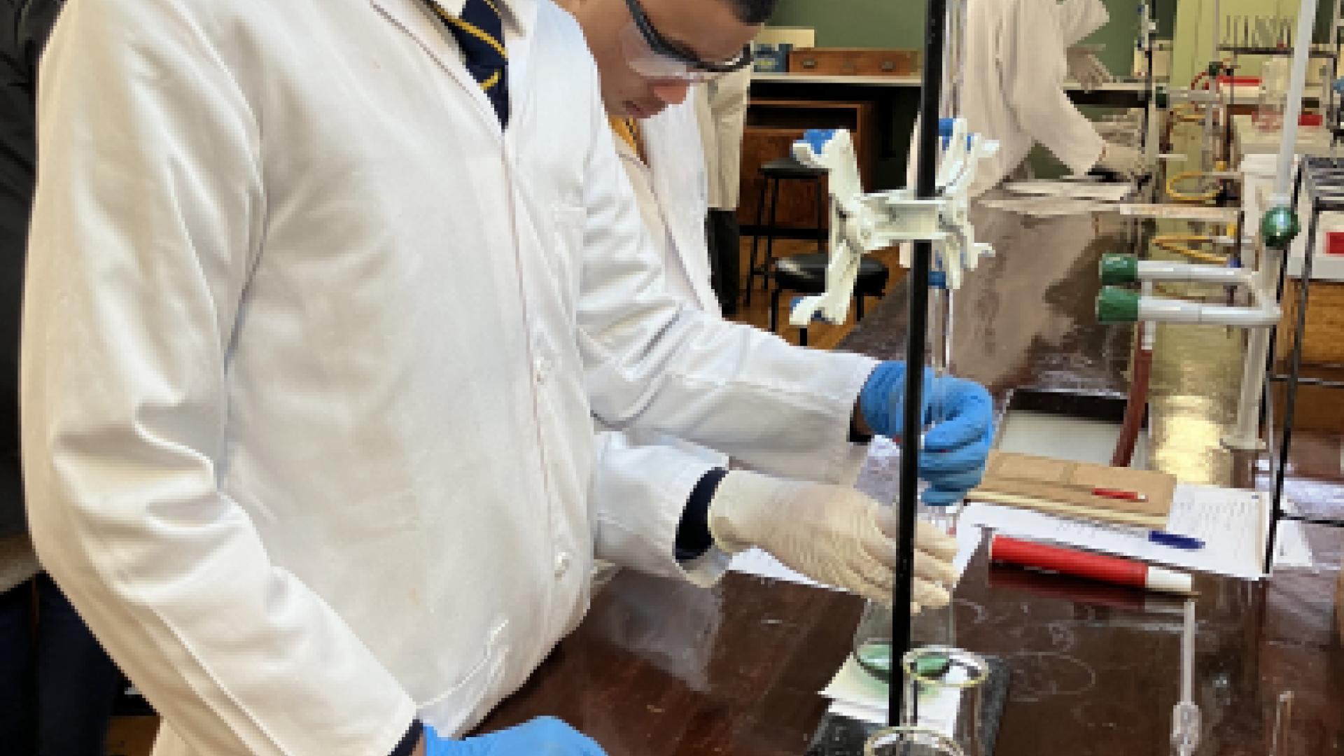 Crestway High School Students Experience Chemistry First-Hand