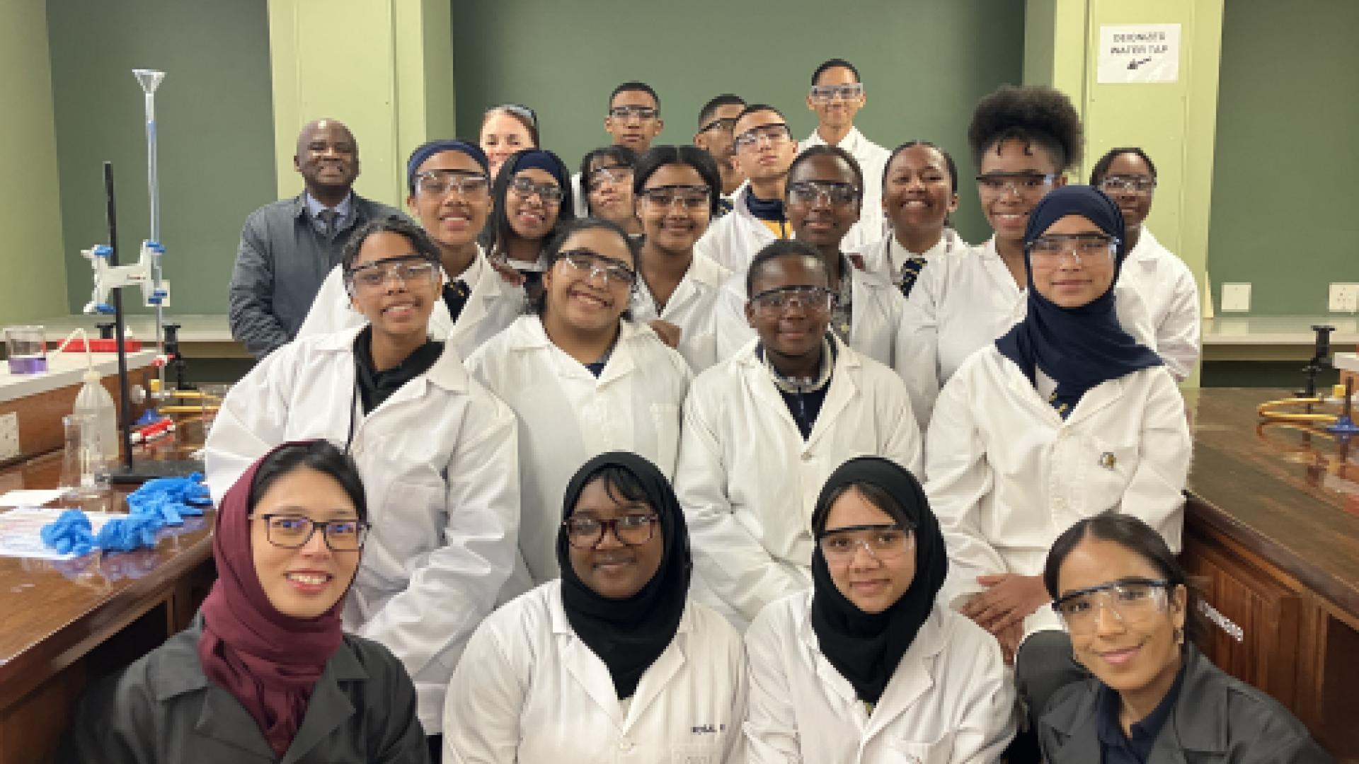 Crestway High School Students Experience Chemistry First-Hand