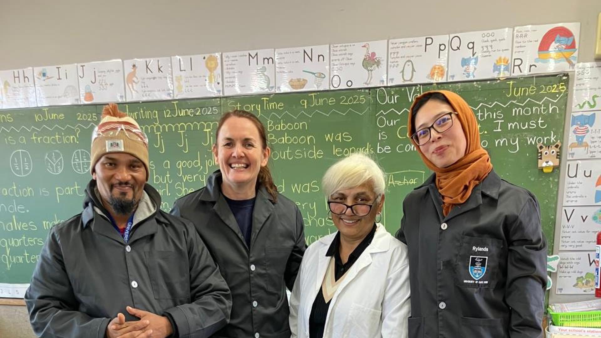 Eastville Primay School visit by UCT Chemistry