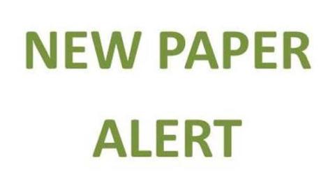 New paper alert