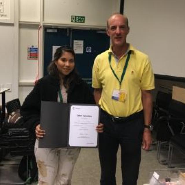 “9th International Symposium on Bioorganometallic Chemistry – 2019 Best Poster Award: Fatima-Zahra Abrahams