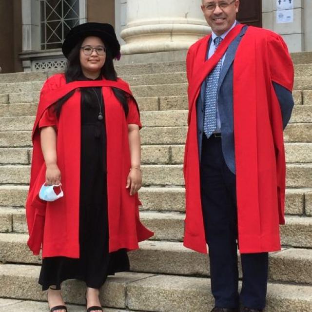 Associate Professor Greg Smith and Dr Nadia Baartzes