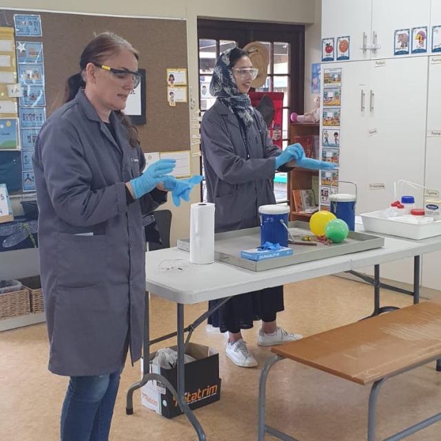 Preschoolers Enjoy Hands-On Chemistry Fun at UCT Educare