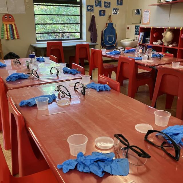 Preschoolers Enjoy Hands-On Chemistry Fun at UCT Educare