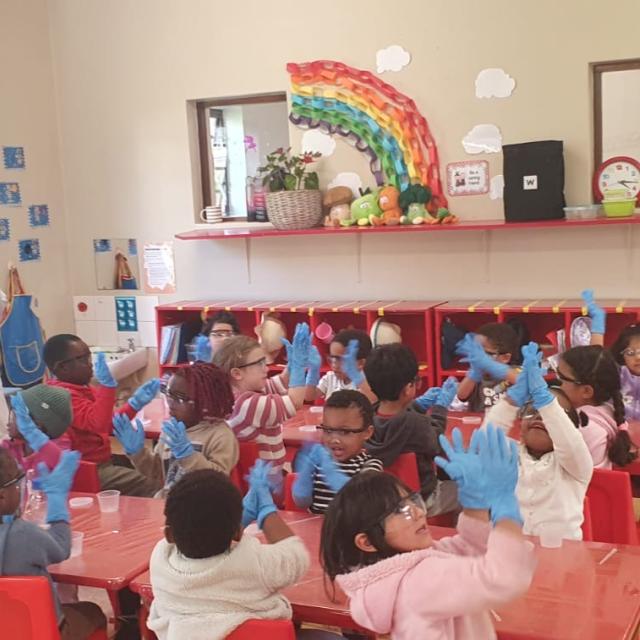 Preschoolers Enjoy Hands-On Chemistry Fun at UCT Educare