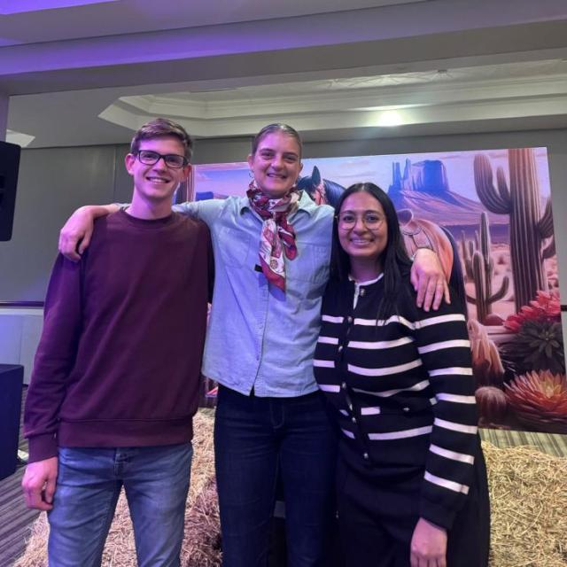 Philip Benyon, Drs Johanna von Holdt and Bavisha Koovarjee