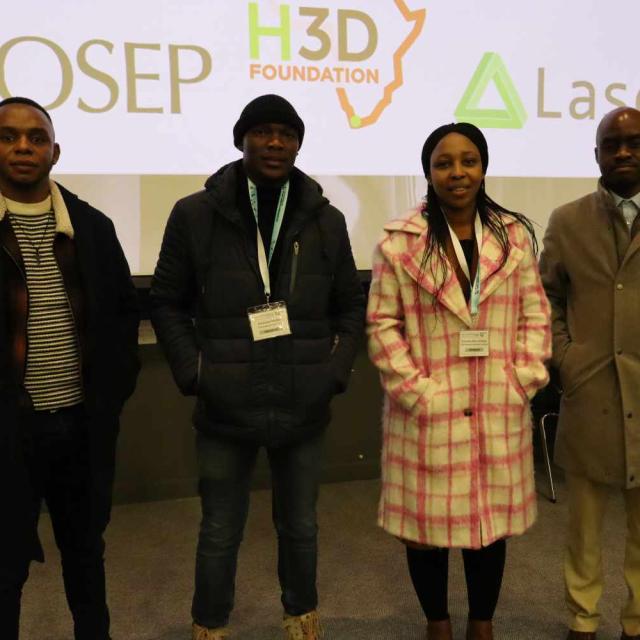 PhD Oral Presenters: Thando Juqu (UWC); Andisiwe Mafika (UCT); Omotola M. Afuwape (CPUT) and Leonard R. Sithi (UWC) 