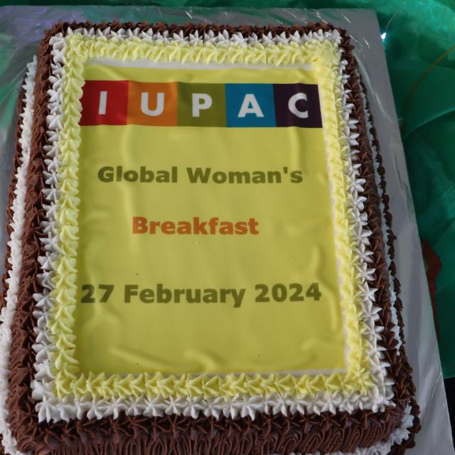 IUPAC Global Women’s Breakfast 2024 - GWB tasty treats: cake
