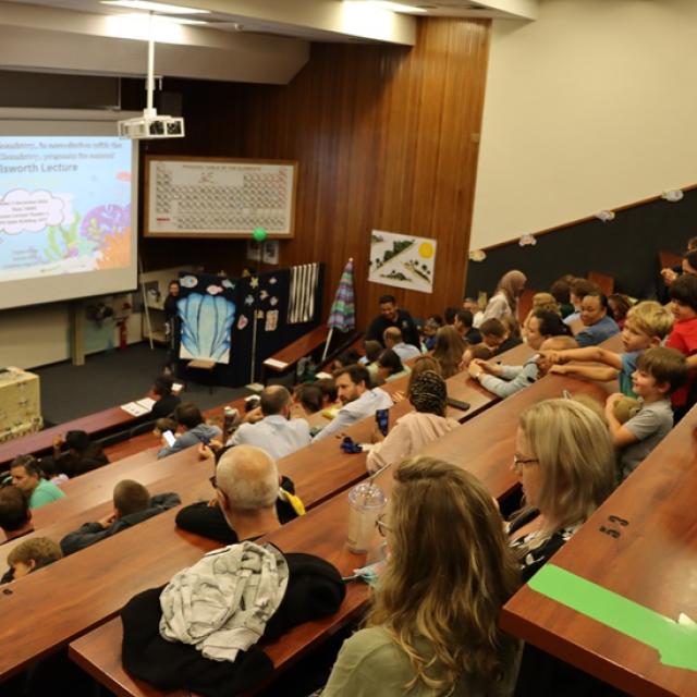 Scene from the Jack Elsworth Lecture