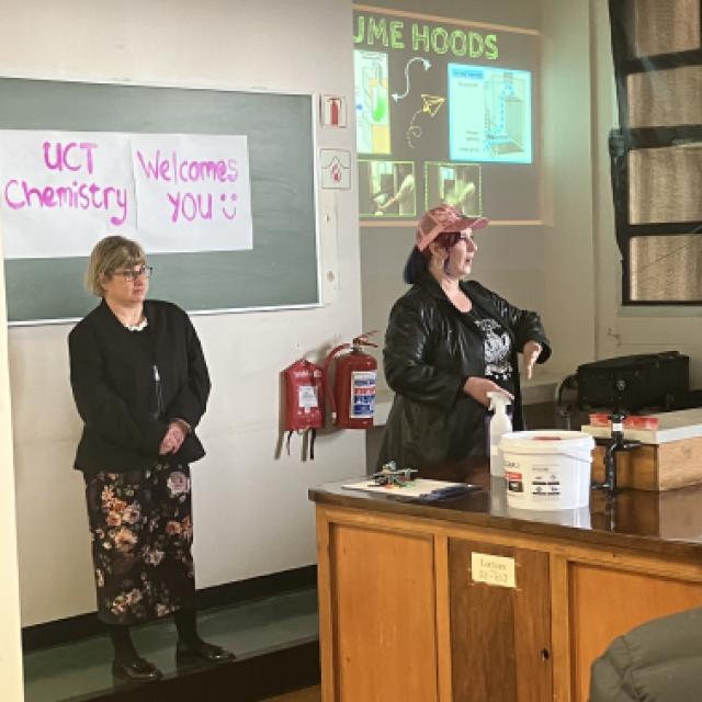 Crestway High School Students Experience Chemistry First-Hand