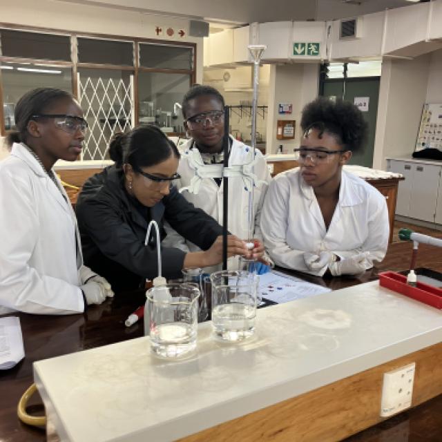 Crestway High School Students Experience Chemistry First-Hand