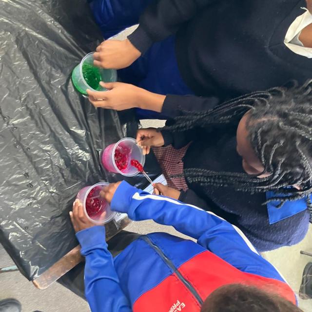 Eastville Primay School visit by UCT Chemistry