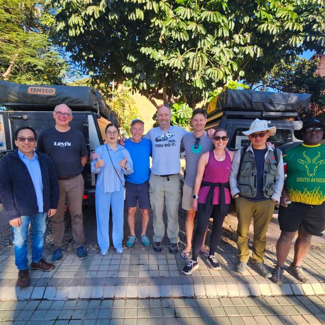 Zambia expedition team members